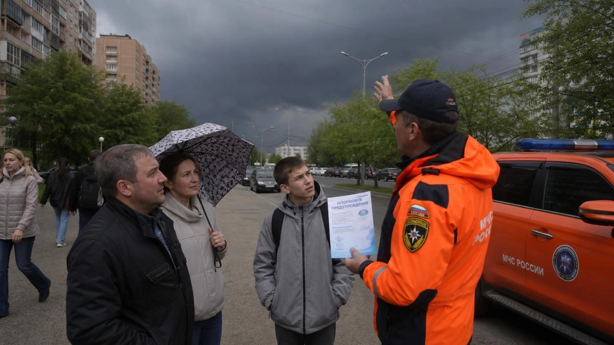 В Краснодарском крае 23 мая ожидаются ливни с градом и порывами ветра до 25 м/с