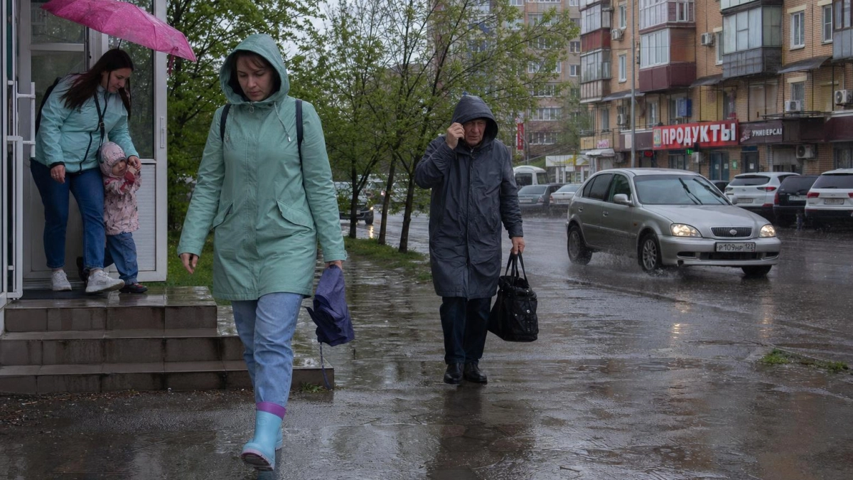 Дождливая погода на Кубани сохранится до конца мая — синоптик