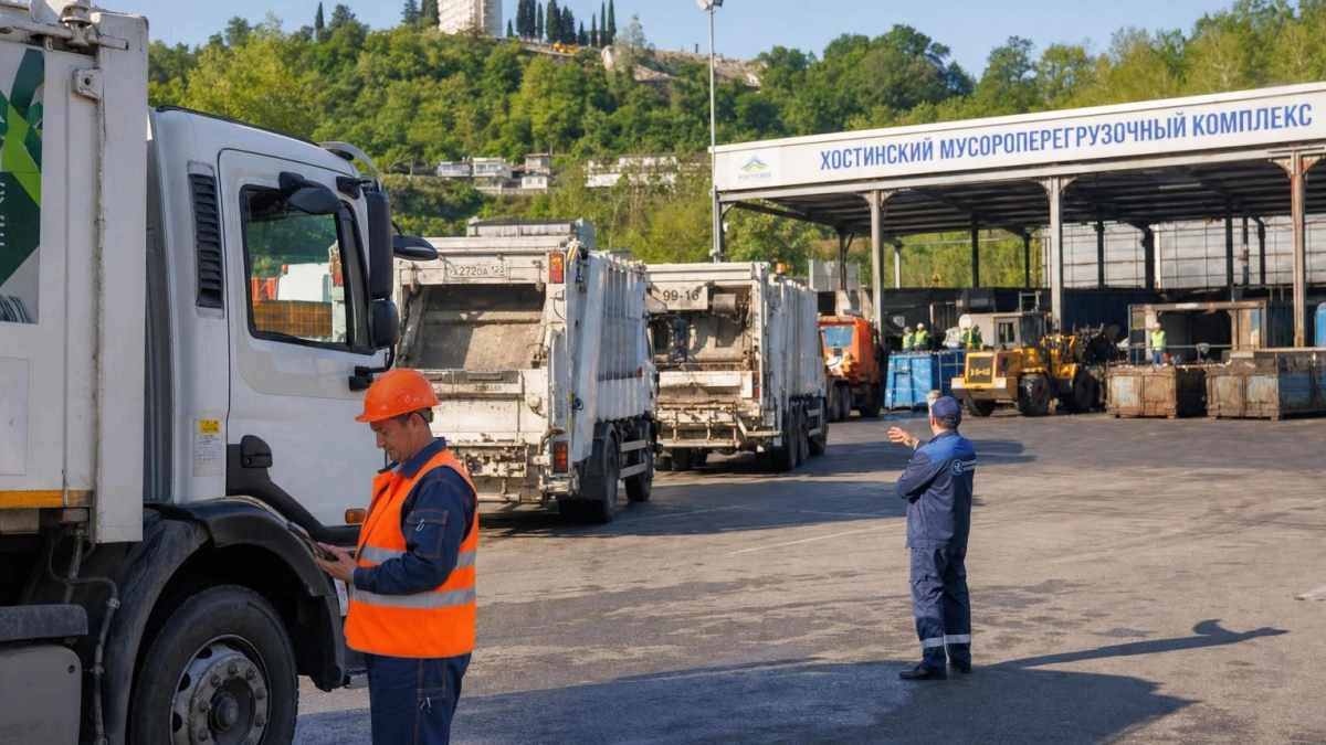 В Сочи создают оперштаб: вывоз мусора превысил его поступление