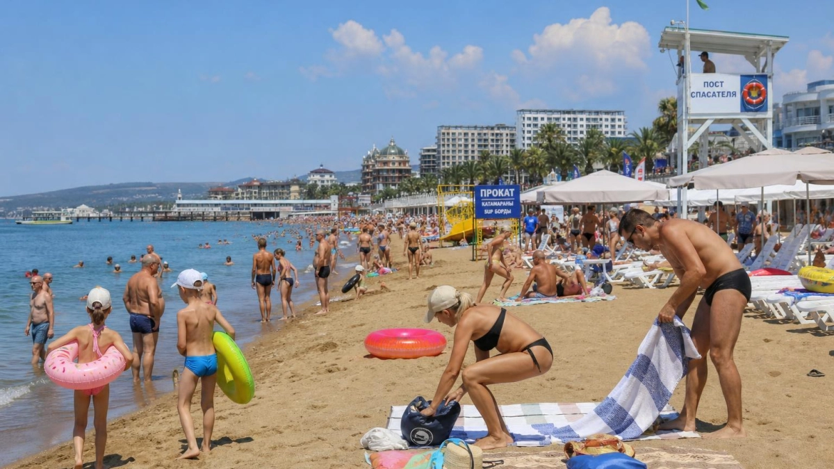 Курорты Кубани ждут аншлага: бронирования в Анапе выросли на 25%