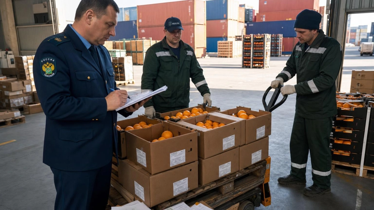 Почти 600 тонн кипрских мандаринов пытались ввезти в Россию под видом турецких