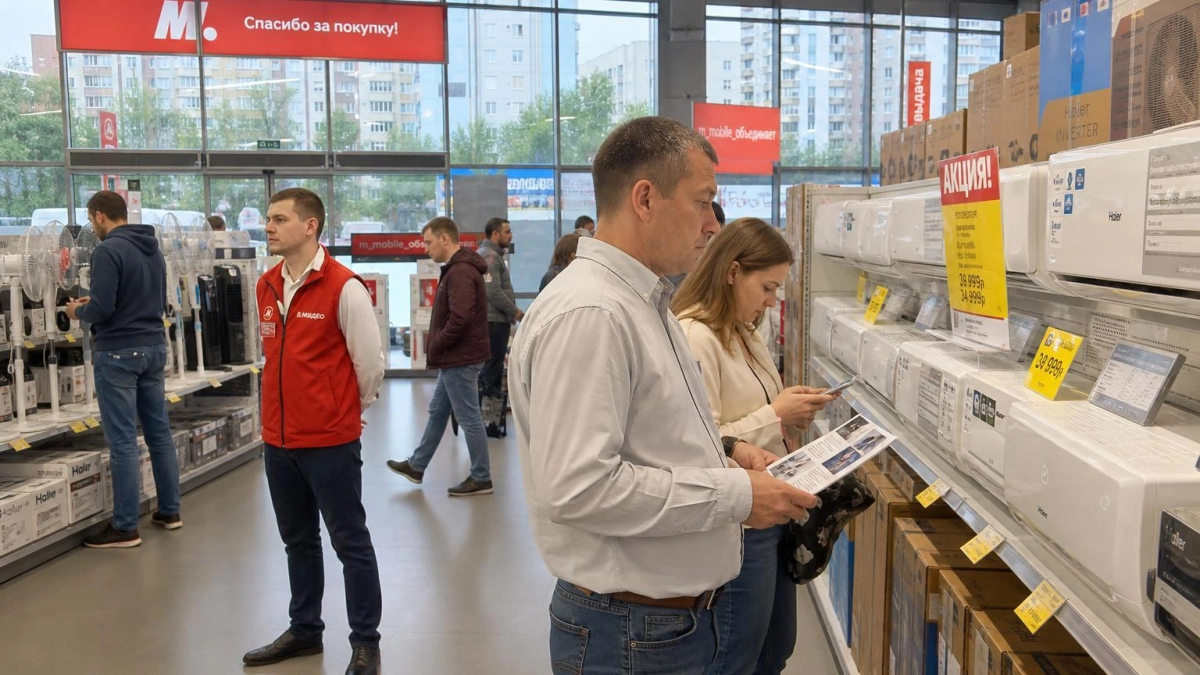 Прохладная весна обвалила продажи кондиционеров на Кубани на треть