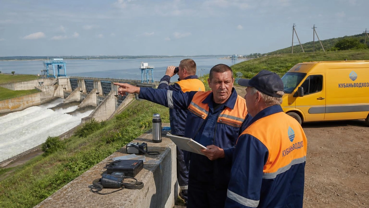 Краснодарское водохранилище справляется с майскими паводками в штатном режиме