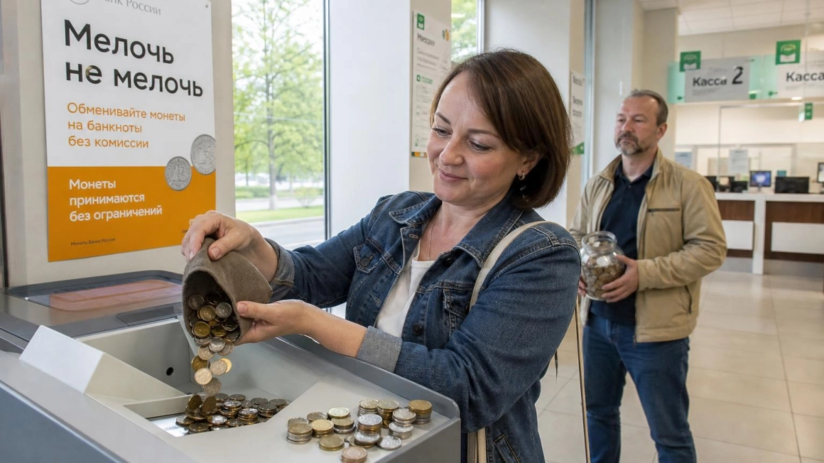 Жители Кубани сдали 5 тонн мелочи на 6,2 млн рублей за неделю