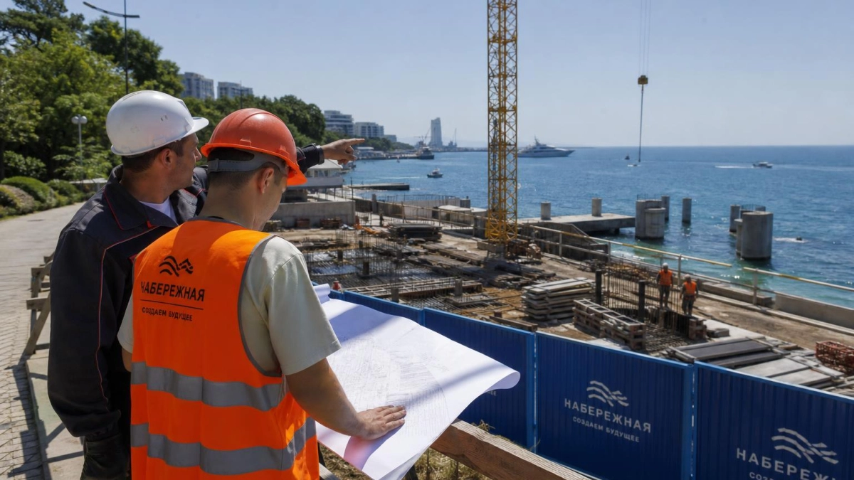 В Геленджике строят марину на 300 мест на месте грузового порта