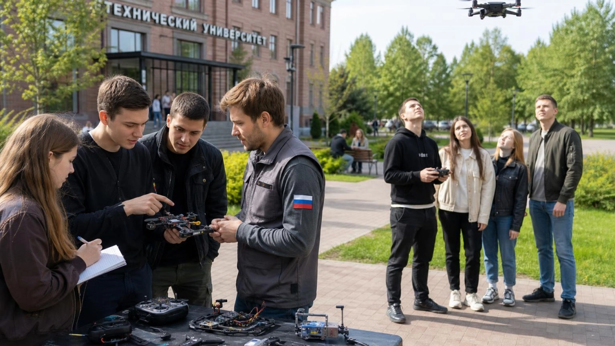 730 студентов освоили управление БПЛА на форуме в Сочи
