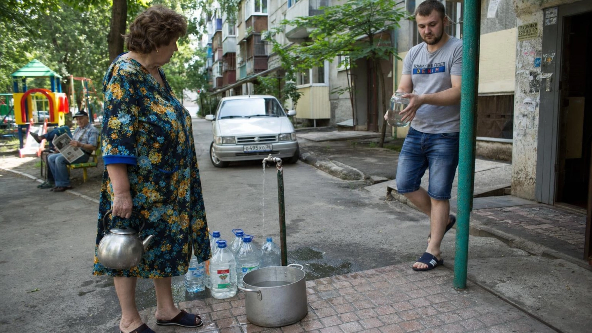 В Новороссийске затопило водозабор: вода подаётся только три часа в сутки