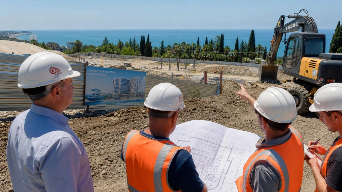 В Сочи построят курорт на 2,68 тыс. номеров с аквапарком за ₽44 млрд