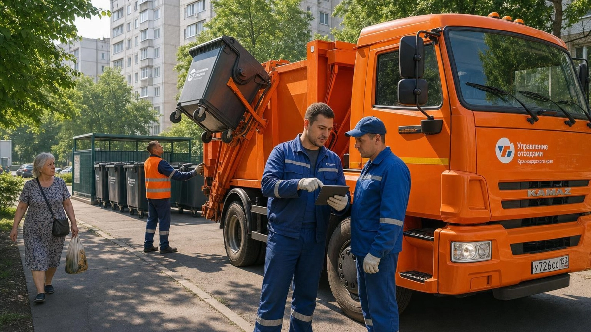Кубань вышла на второе место в России по закупке мусорной спецтехники