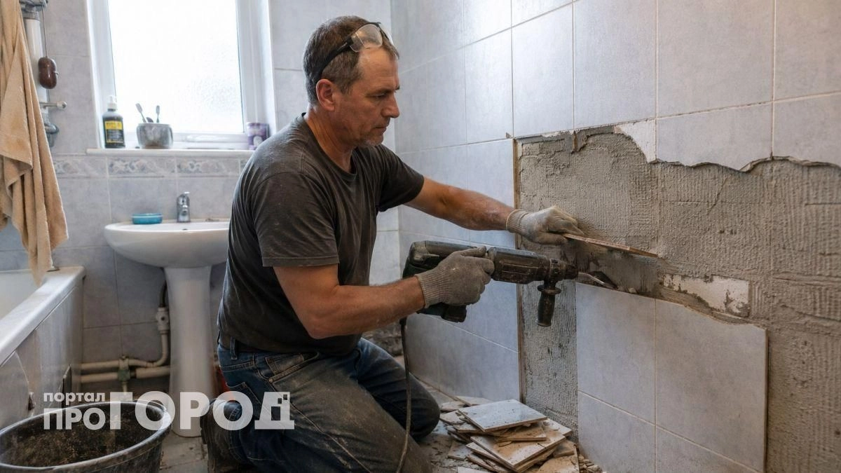 Больше никакой плитки в ванной: этот бюджетный материал клеится за пару часов и прослужит десятки лет