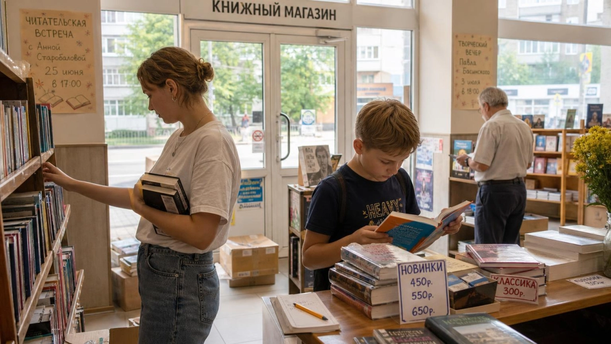 Книжные магазины Кубани просят поддержки из-за конкуренции с маркетплейсами