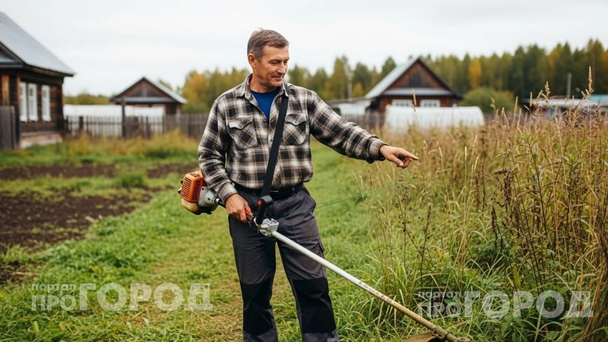 Забудьте про постоянную замену лески в триммере: один простой лайфхак поможет косить траву в разы быстрее
