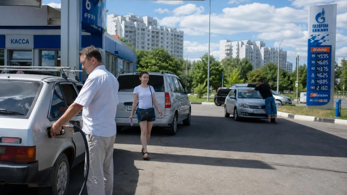 Ажиотаж вместо дефицита: автомобилисты Кубани создали искусственную нехватку бензина