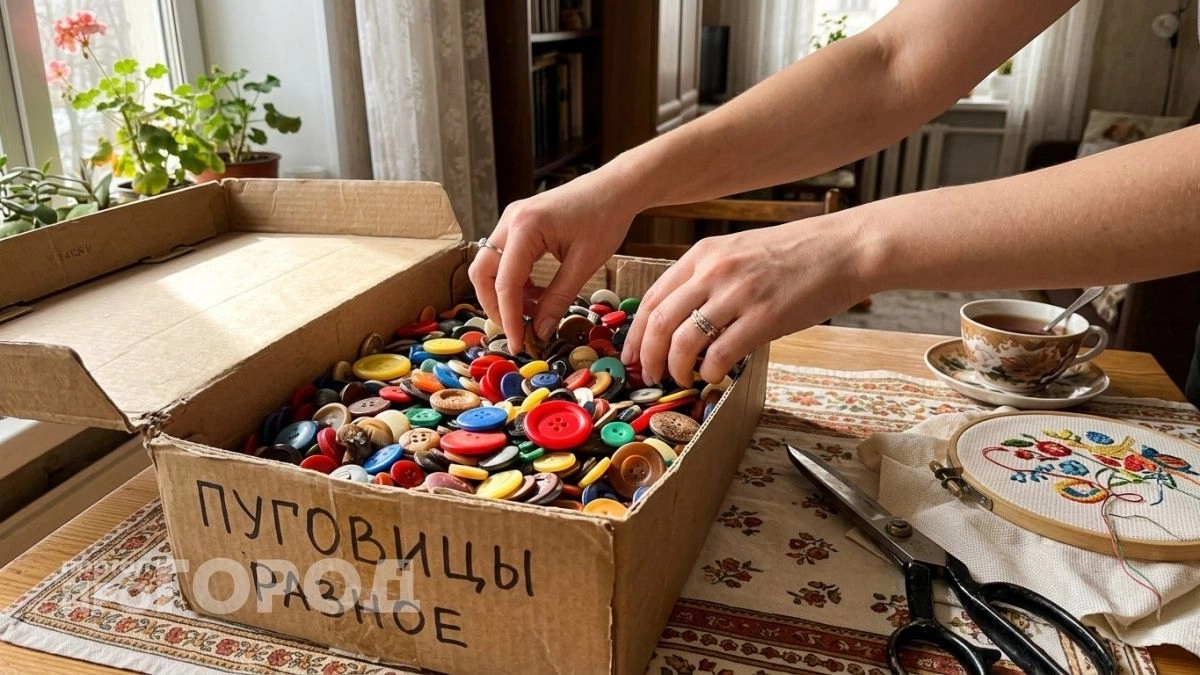 Перестаньте выбрасывать старые пуговицы: 5 простых способов превратить их в стильный декор для вашего дома