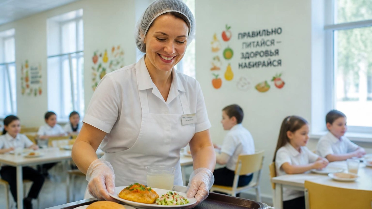 110 тонн продуктов ежедневно: как кормят краснодарских школьников