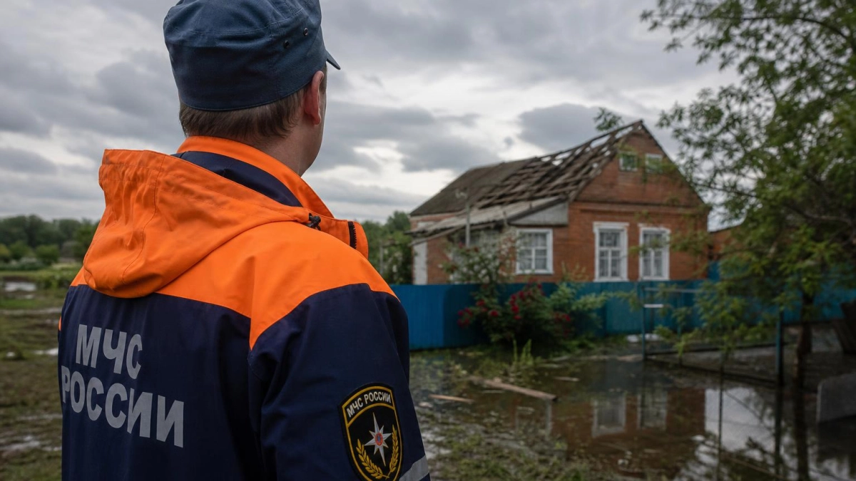 После ливня в Отрадненском районе повреждения кровли выявили в 22 домовладениях