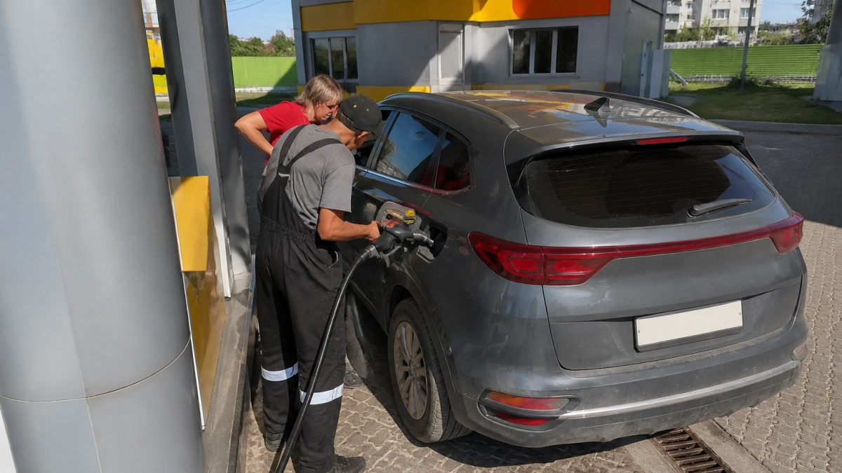 В Краснодаре бензин есть на 58 АЗС, часть станций отпускает топливо с ограничениями