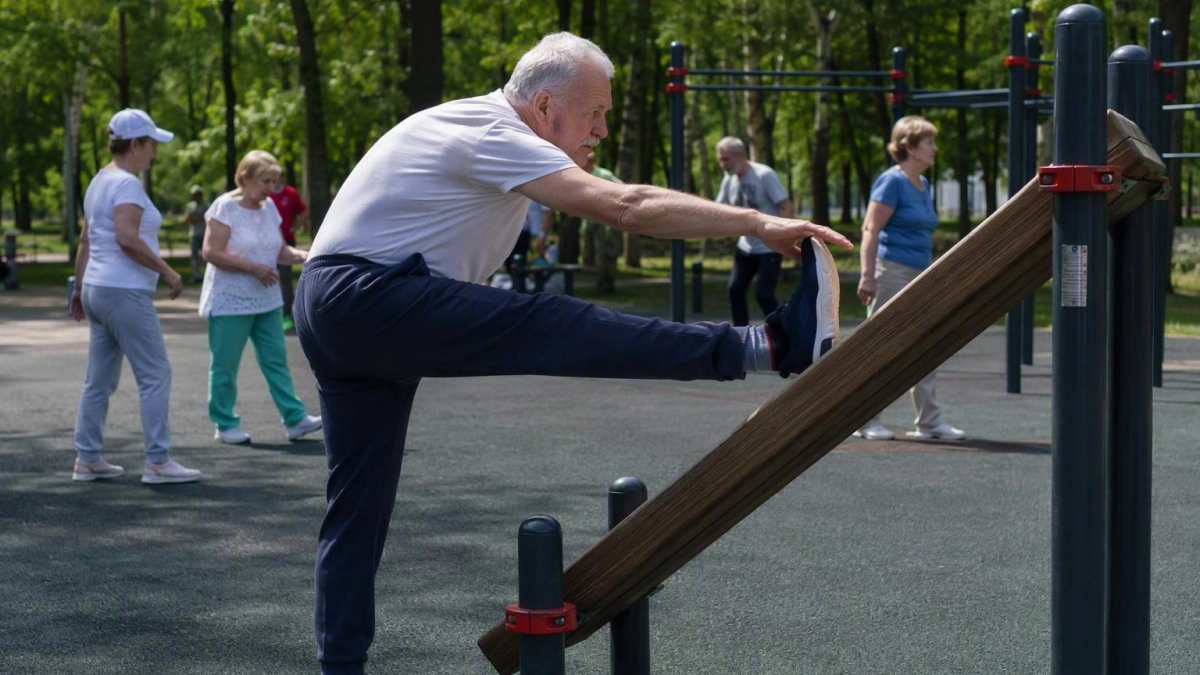 Участники «Сочинского долголетия» сдали нормы ГТО, а 83-летний сочинец стал примером