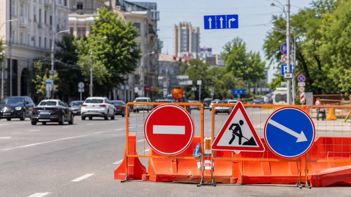 В Краснодаре на улице Гоголя на два дня ограничат движение