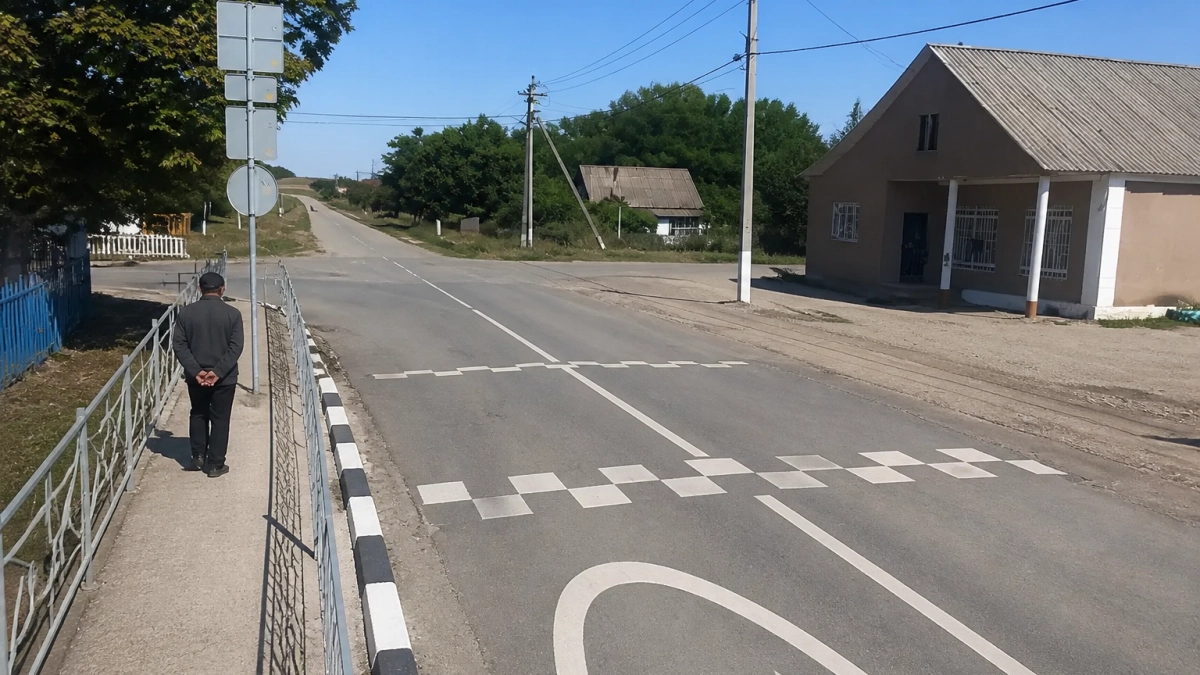 В Новопокровском районе обновили дорогу к поселкам Кубанский и Первомайский
