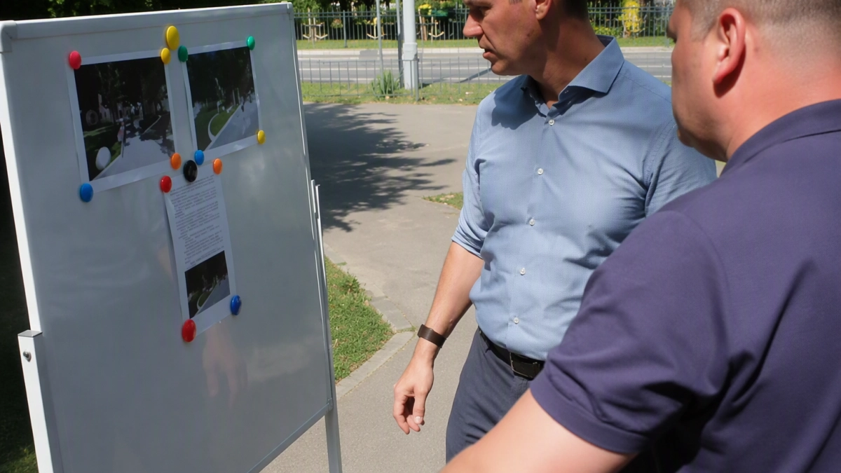 В Новороссийске начали подготовку к благоустройству сквера «Философский» за 5,5 млн рублей