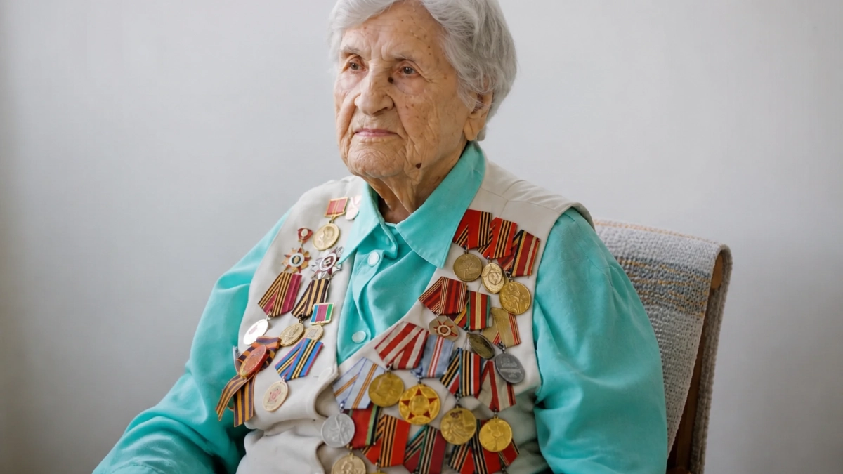 Ветеран ВОВ Вера Галькина из Новороссийска встретила 102-летие