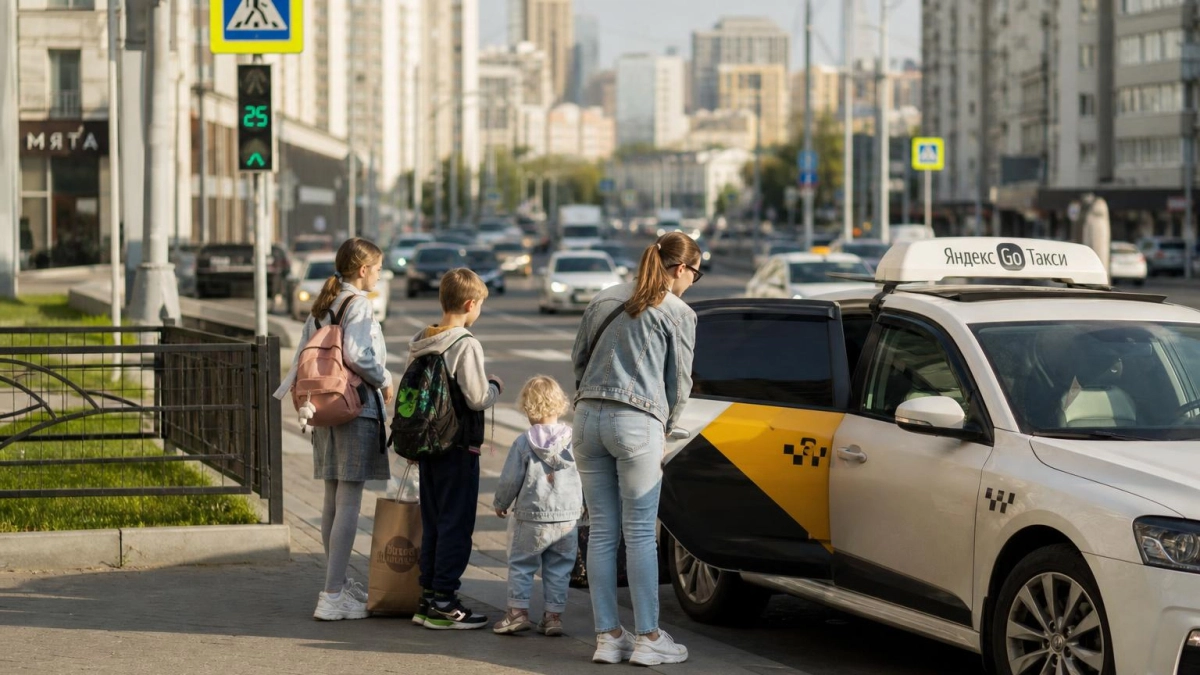 В Краснодаре многодетным семьям дадут скидку 30% на поездки в такси
