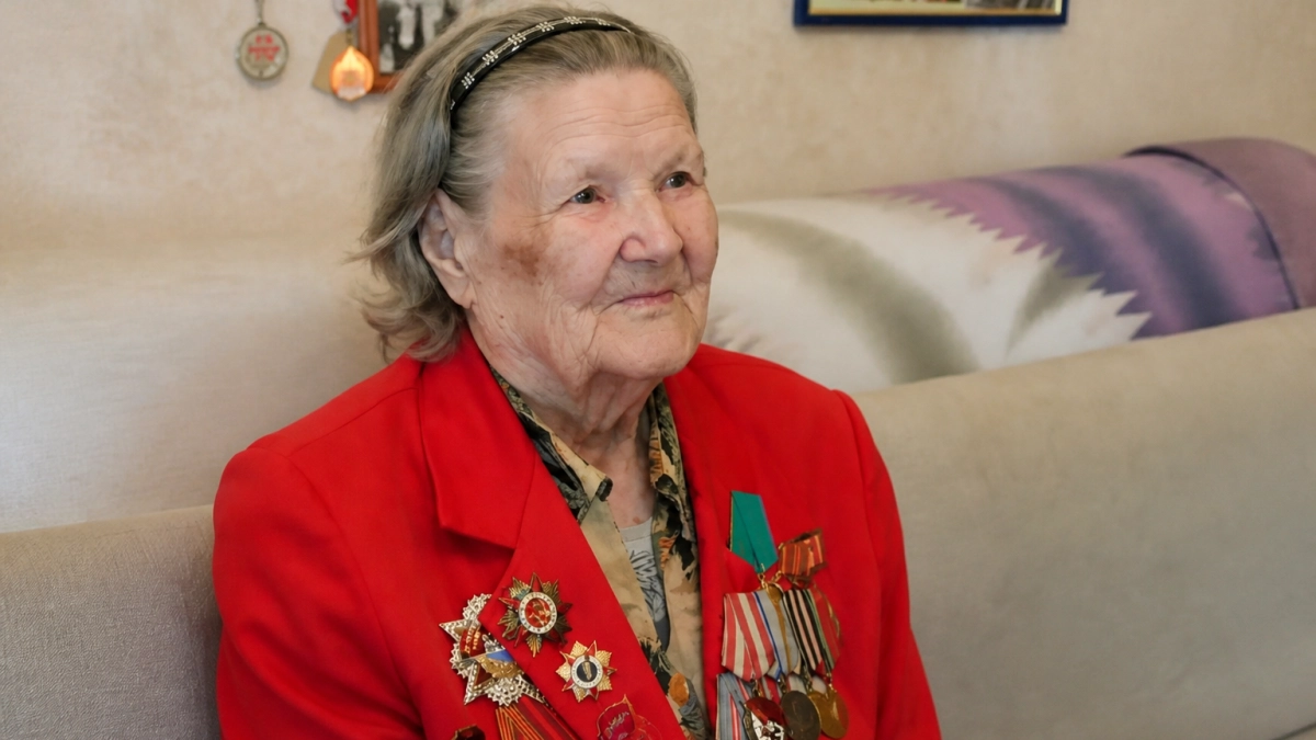 Ветеран из Сочи Валентина Хрящева отмечает 100-летие: на фронт ушла в 17