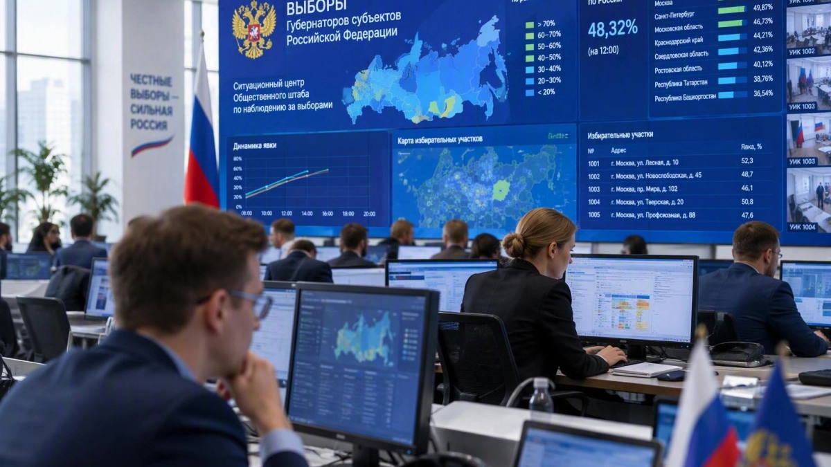 Центр общественного наблюдения на выборах в Краснодарском крае работает круглосуточно