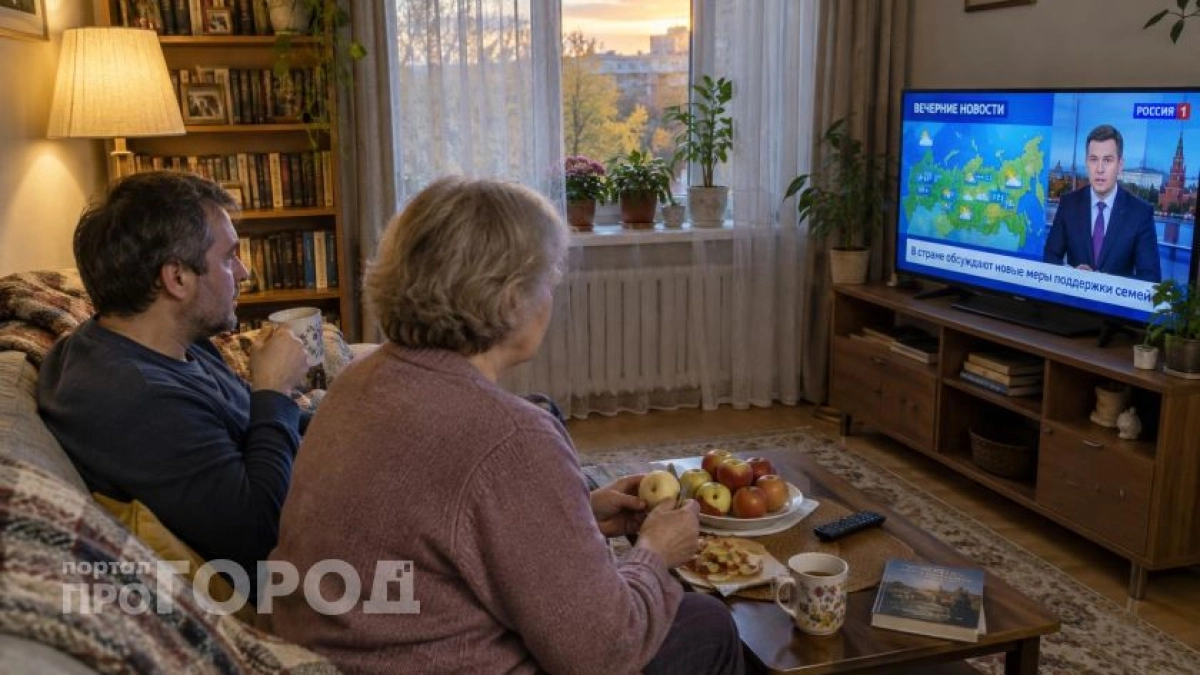 Эффект голубого экрана: как привычка собираться у телевизора по вечерам навсегда изменила наш домашний быт