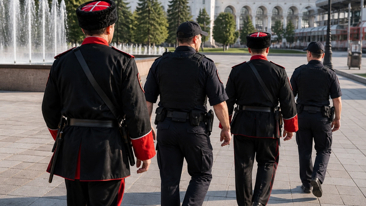 На Кубани 1505 казаков помогают полиции следить за порядком в 44 муниципалитетах