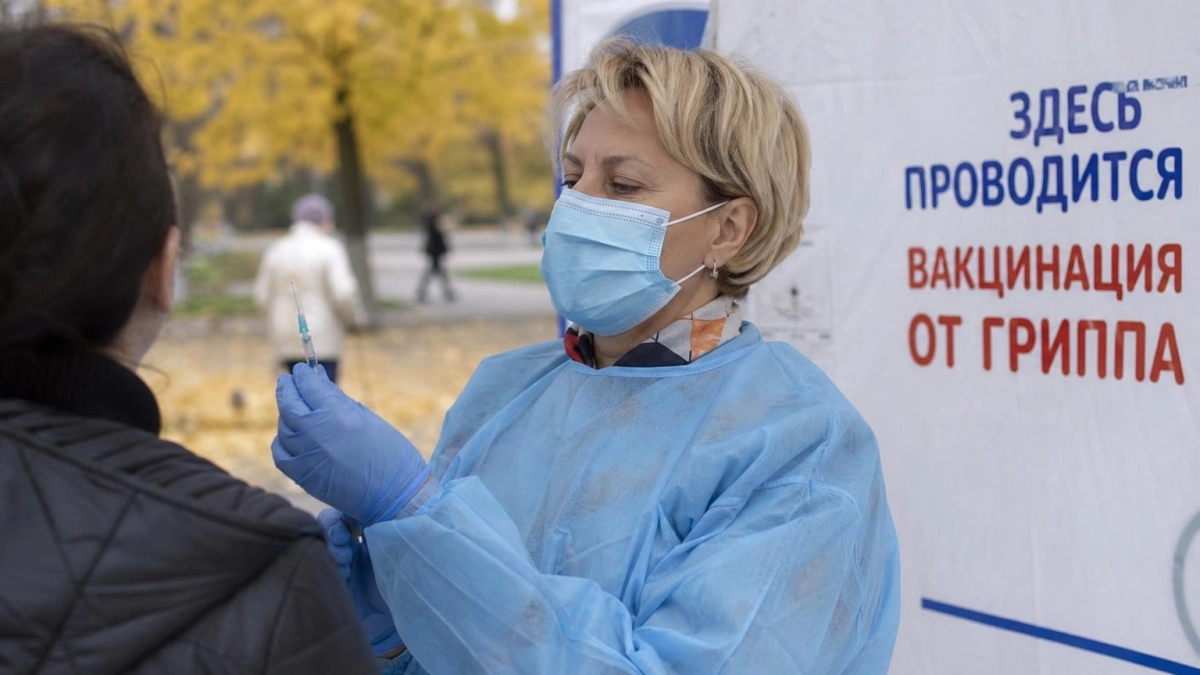 В Краснодаре от гриппа привились уже около 90 тысяч жителей