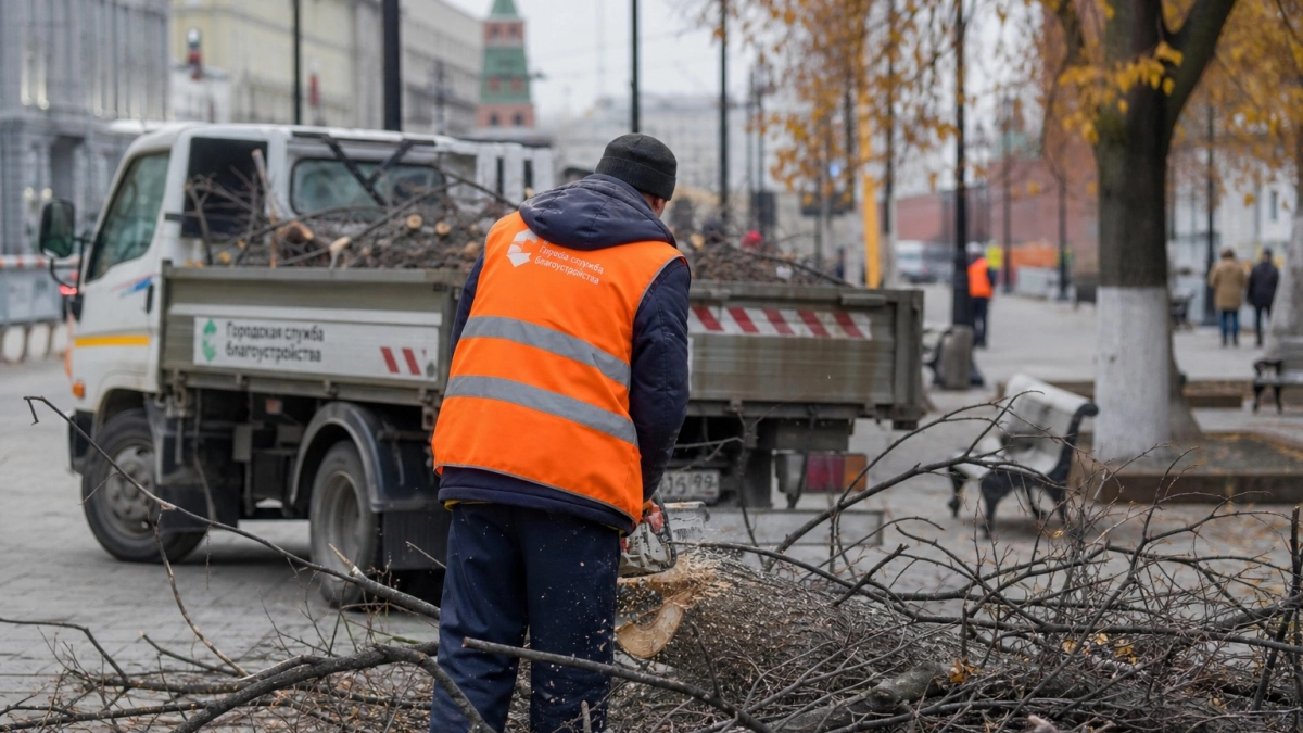 Власти Краснодара объяснили вырубку на Промышленной аварийностью четырёх деревьев