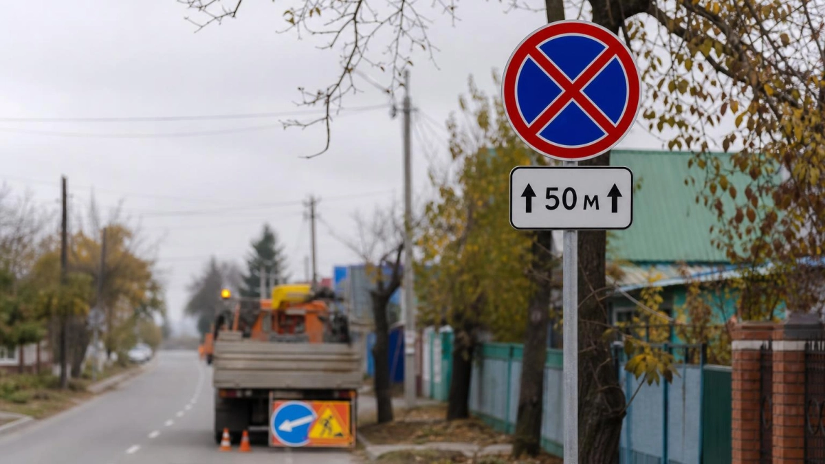 В Елизаветинской с 1 ноября запретят стоянку на участке улицы Октябрьской