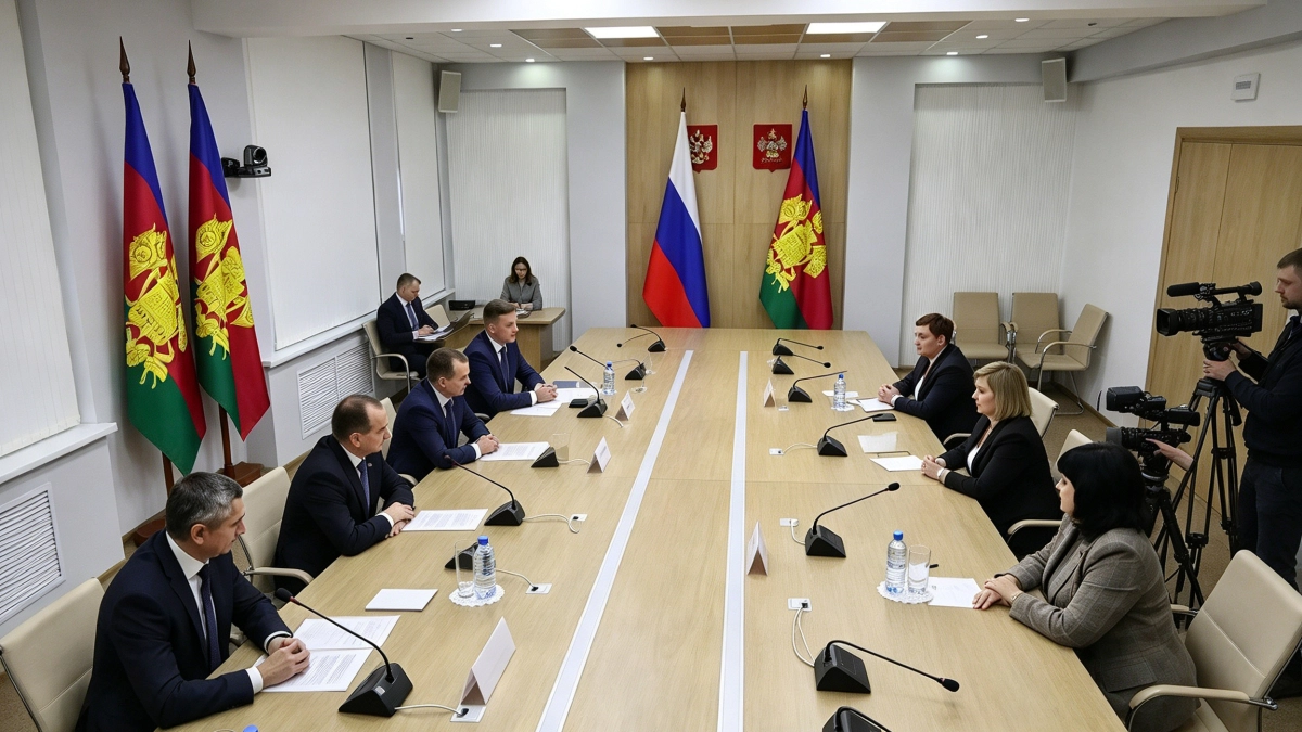 Кондратьев обсудил развитие Армавирской биофабрики, которой в этом году исполнилось 105 лет