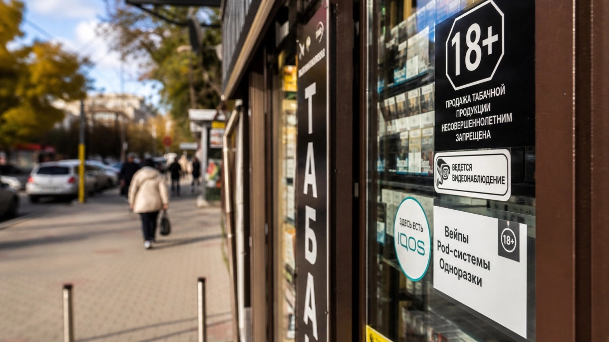 В Анапе комиссия определит новые зоны запрета на продажу сигарет и вейпов