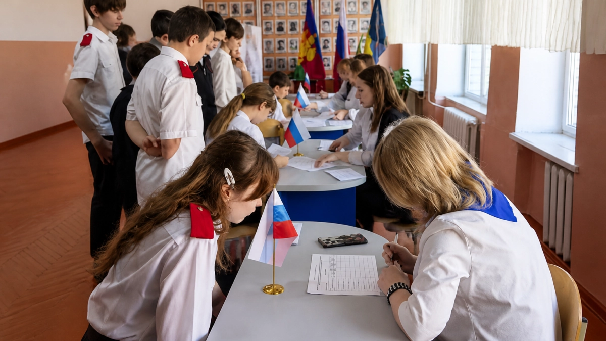 Тысячи школьников на Кубани выбрали лидеров, а голоса считали старшеклассники