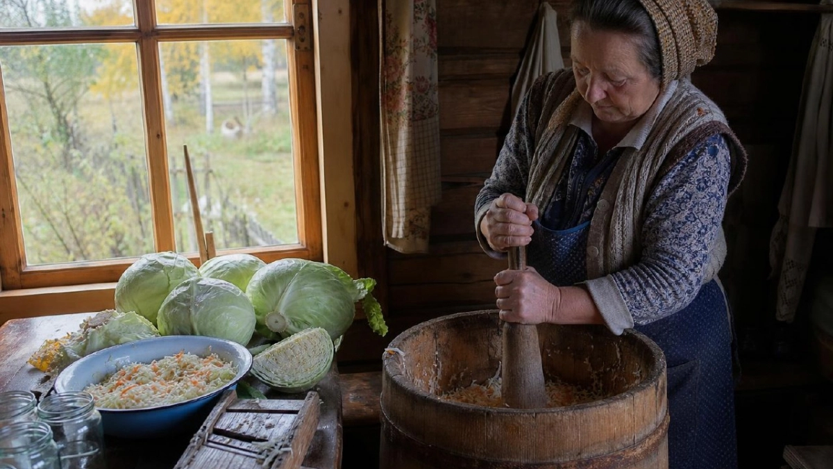 Больше никакой химии в банке: моя квашеная капуста без сахара и уксуса получается настолько хрустящей