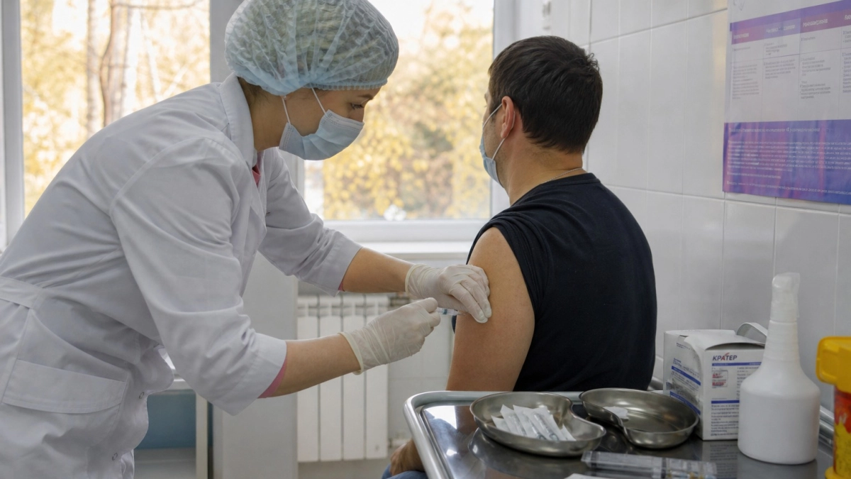 Свыше 1,1 миллиона кубанцев привились от гриппа: к вакцинации присоединилась и вице-губернатор