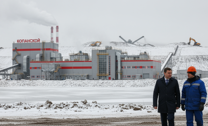 Патрушев осмотрел объекты переработки отходов на Кубани, где образуется 40% мусора ЮФО