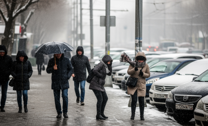 Опасная стихия: Краснодарский край накроет мощный удар с ливнями, снегом и ураганным ветром до 20 м/с