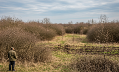 Фермер проигнорировал суд: 17 гектаров заросли кустарником